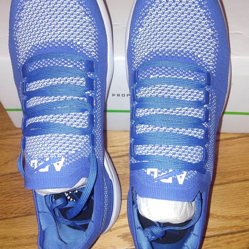 APL Blue and White Athletic Shoes